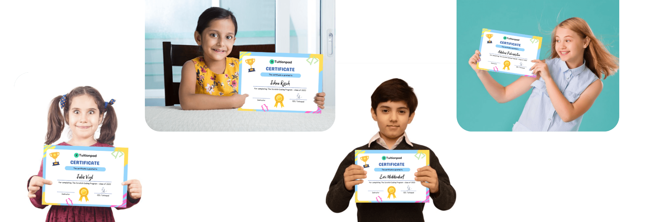 coding certificates for kids